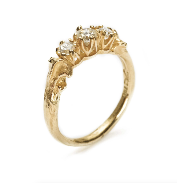 Julia Deville - Nanna's Engagement Ring White Diamonds(size J)