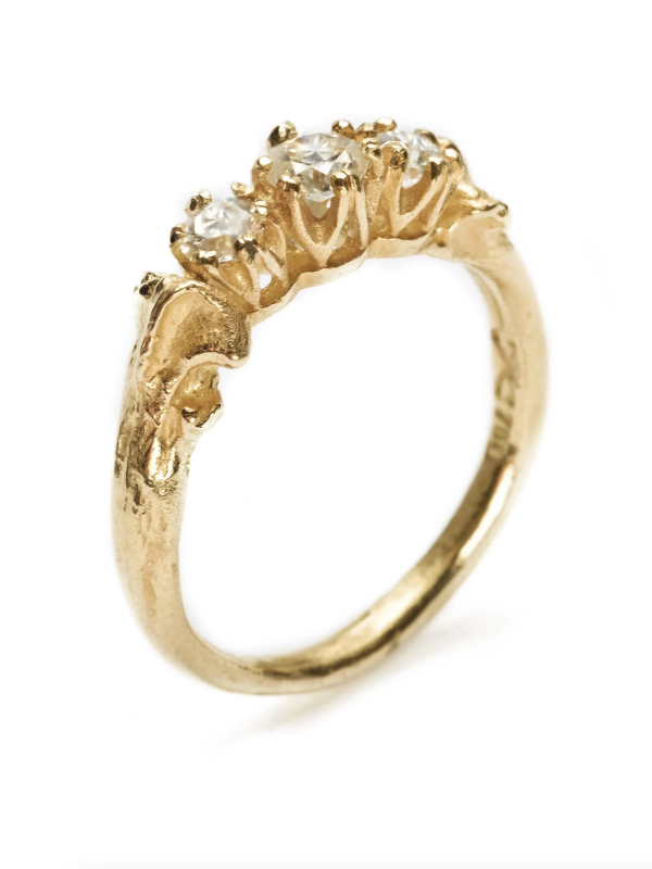 Julia Deville - Nanna's Engagement Ring White Diamonds(size J)