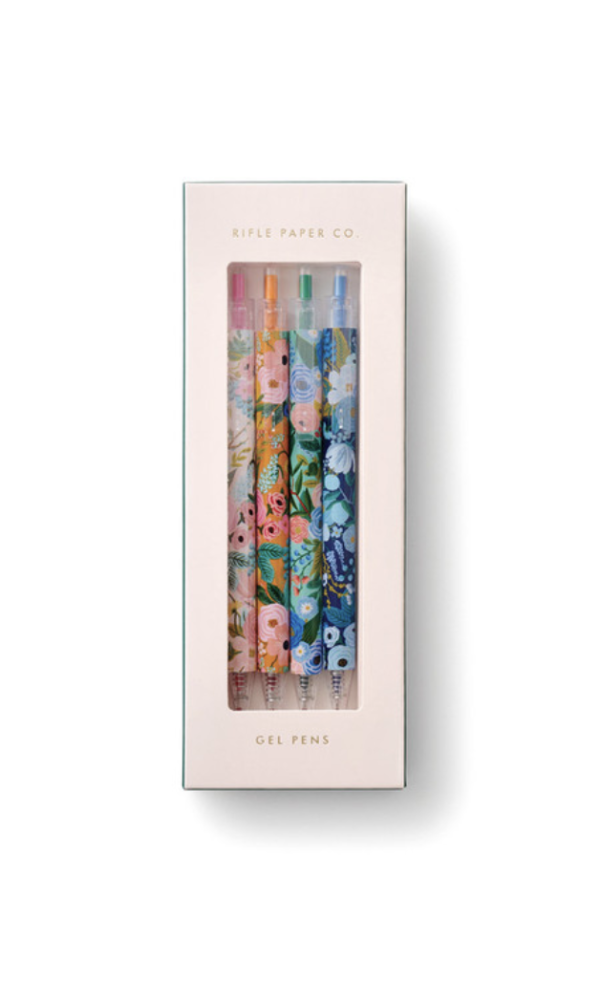 Gel Pens - set of 4 - Garden Party - Rifle Paper Co.