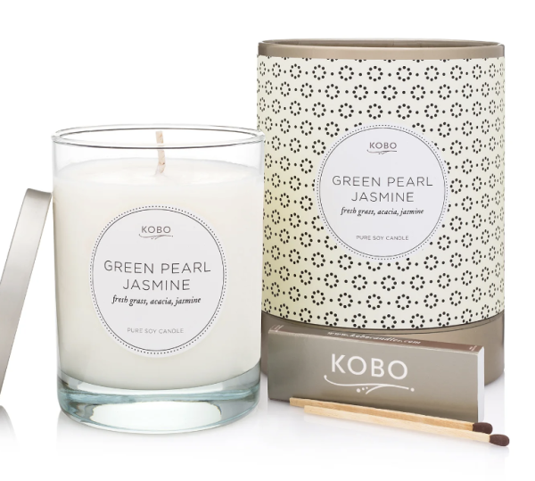 Kobo Candle - Green Pearl Jasmine