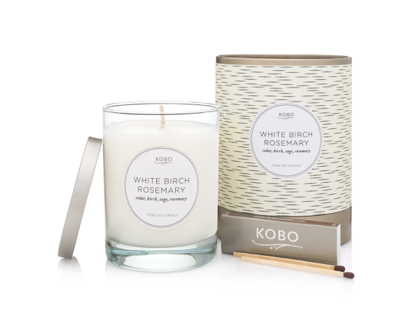 Kobo Candle - White Birch and Rosemary