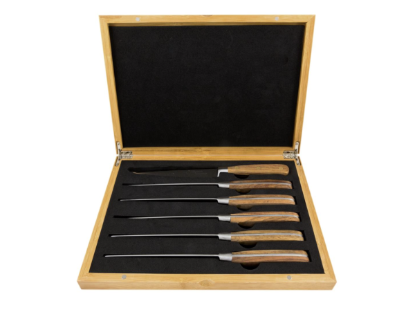 Louis Thiers 6-Piece Sequoia Steak Knife Set