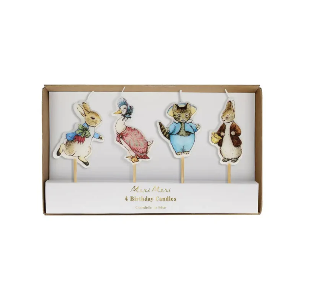 Peter Rabbit Candles - Meri Meri - Florafauna