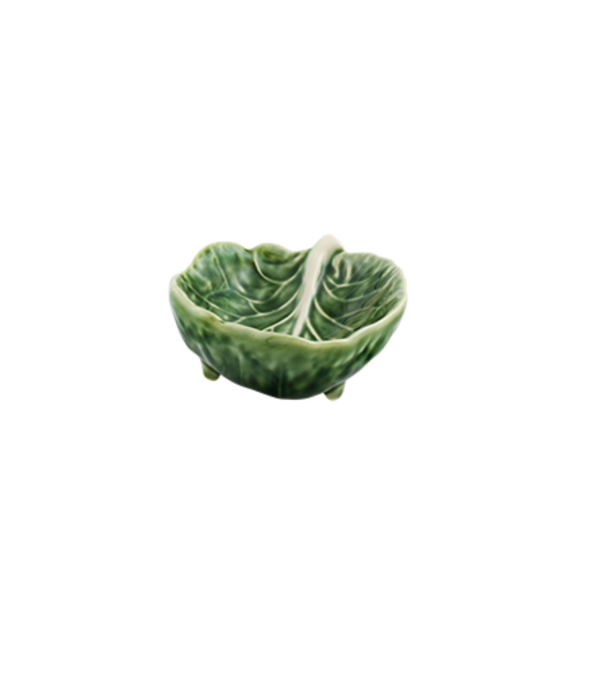 Cabbage Leaf Condiment Dish - Bordallo Pinheiro