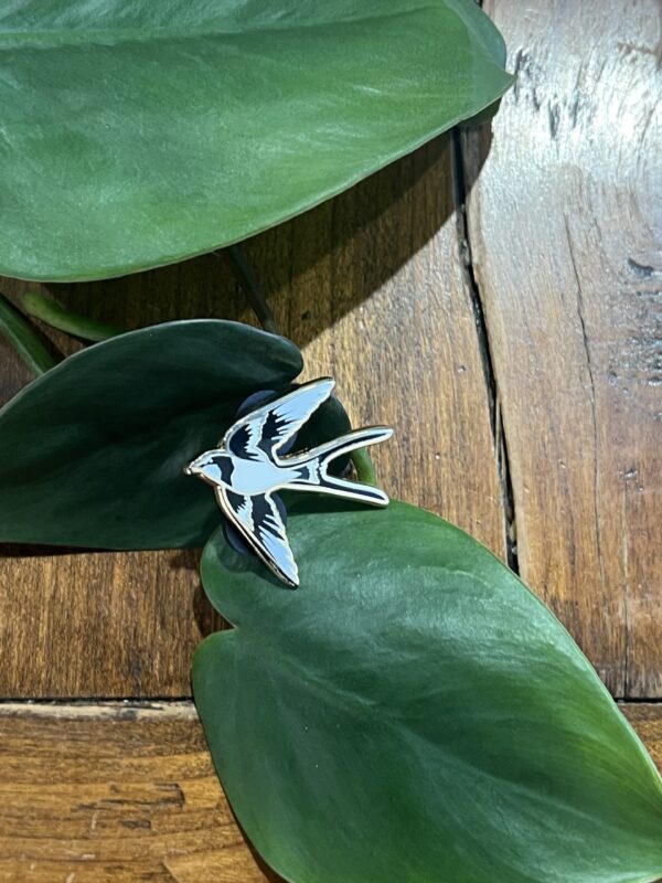 Swallow Enamel Pin