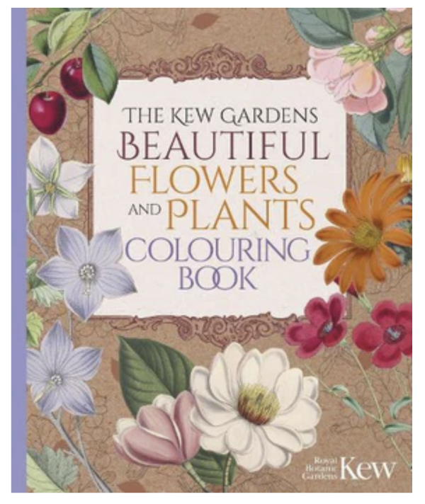 Kew Gardens Beautiful Flowers And Plants Colouring Book