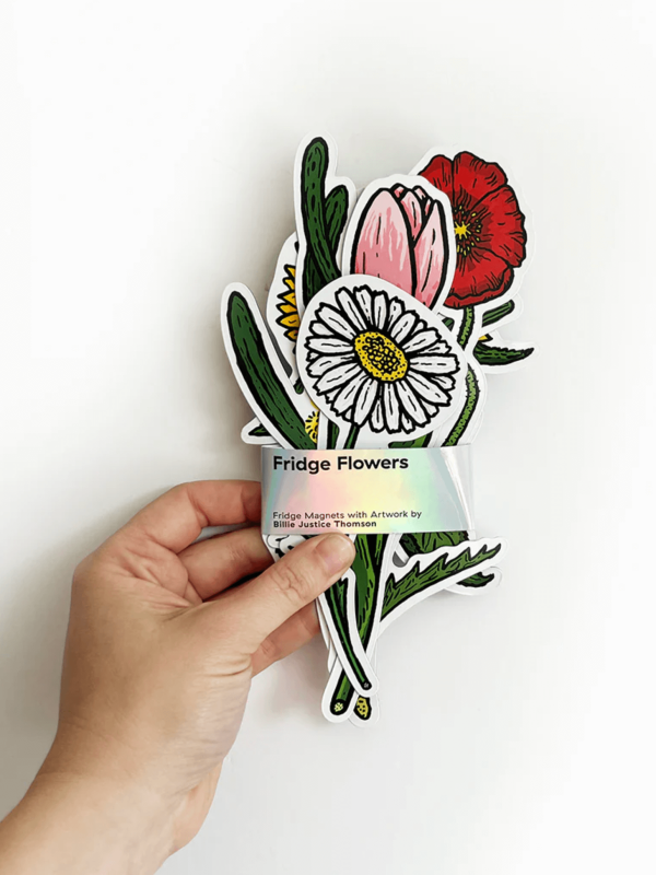 Fridge Flowers - Magnets