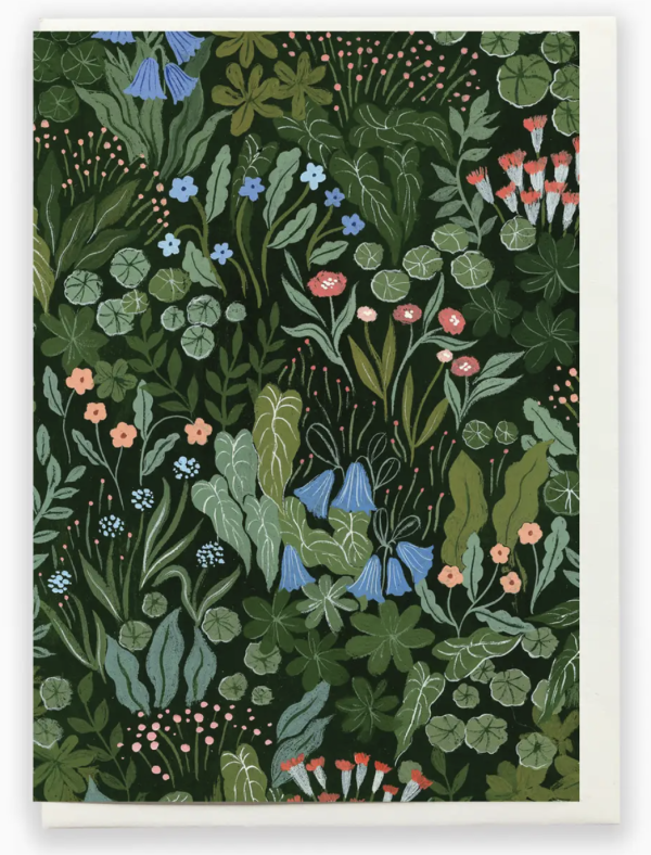 Greeting Card - Green Garden - Flora Waycott