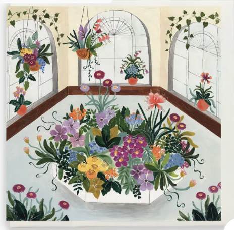 Greeting Card - Glasshouse- Flora Waycott