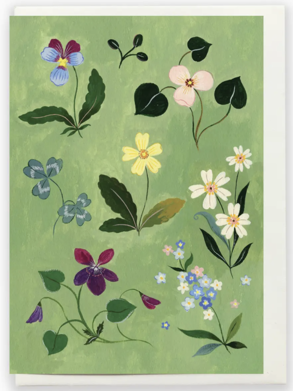 Flora Waycott-Green Wildflowers Card