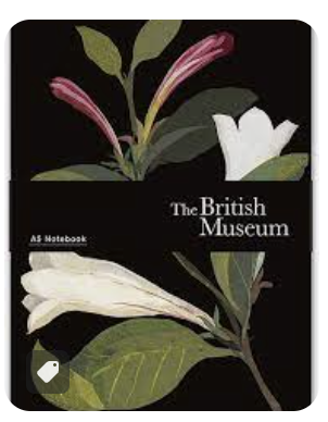 V & A Delany Flowers - A5 Luxury Notebook